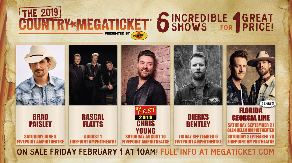 Go Country 105 Win The 2019 Country Megaticket
