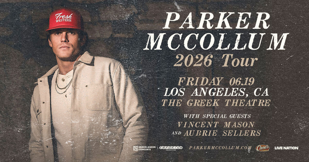 Win tickets to see Parker McCollum