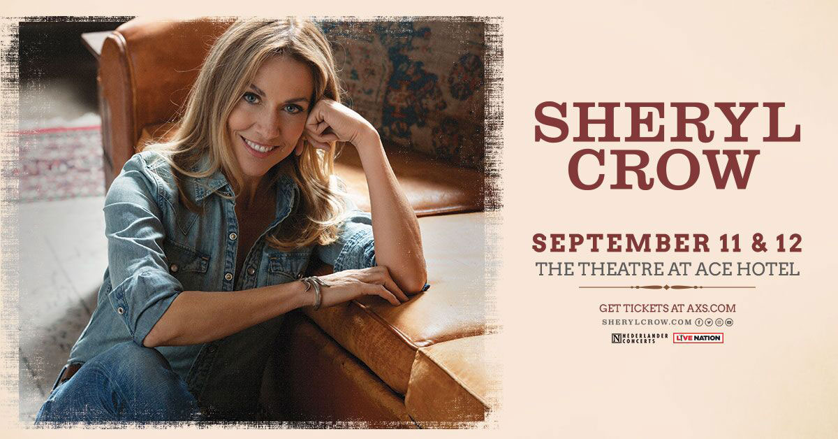 Win tickets to see Sheryl Crow.