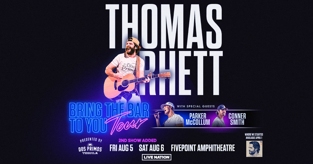Go Country 105 Win Tickets To See Thomas Rhett