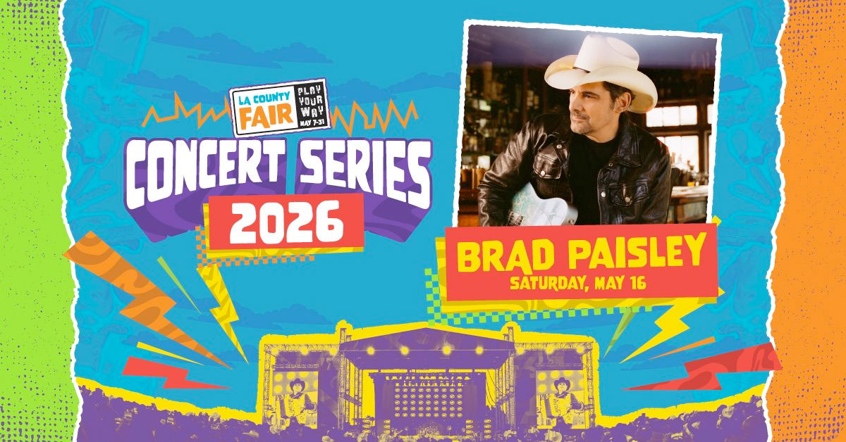 Win tickets to see Brad Paisley at the LA County Fair