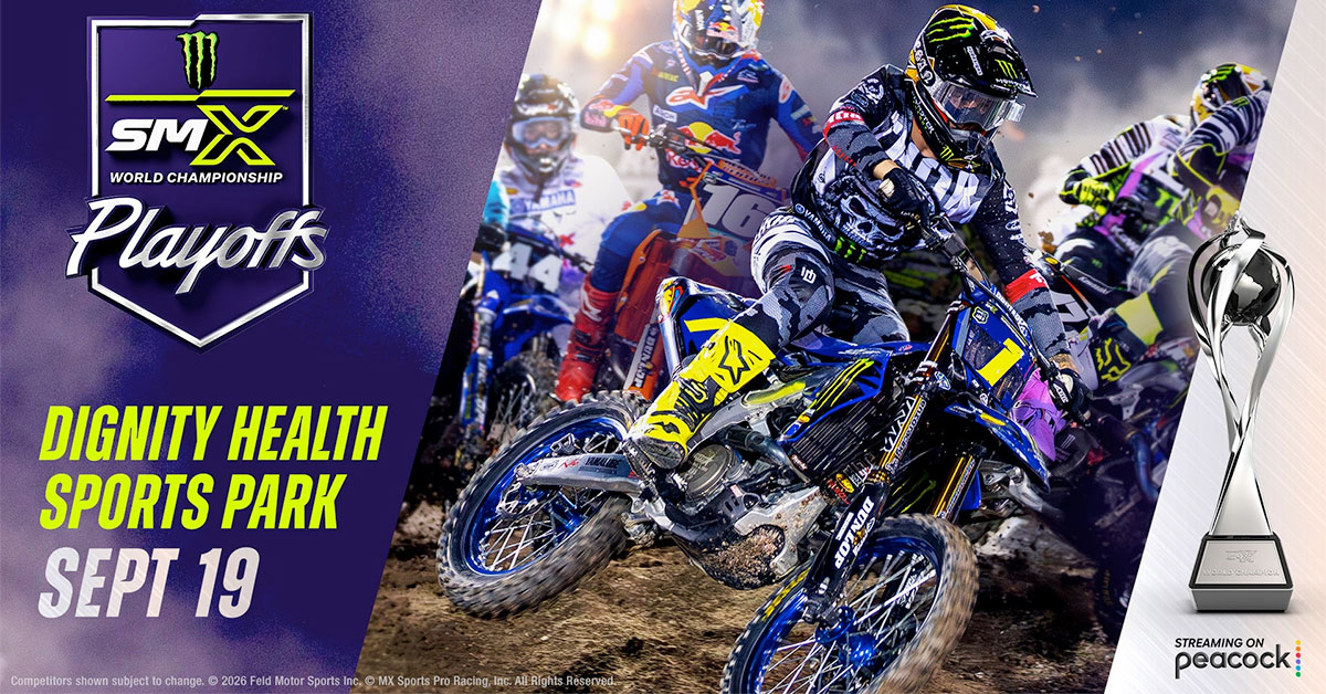Win tickets to the Monster Energy SMX World Championship Playoffs