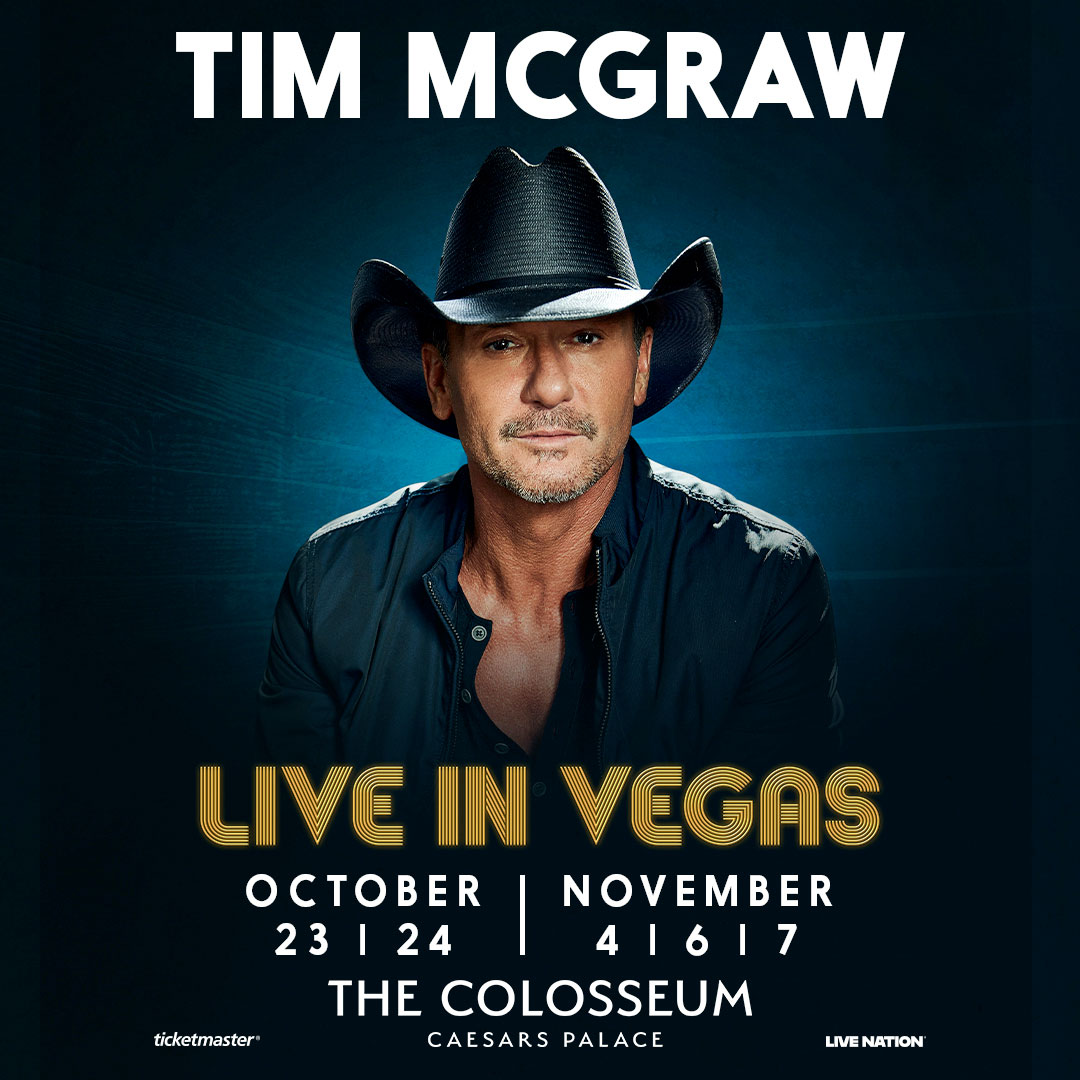 See Tim McGraw in Vegas