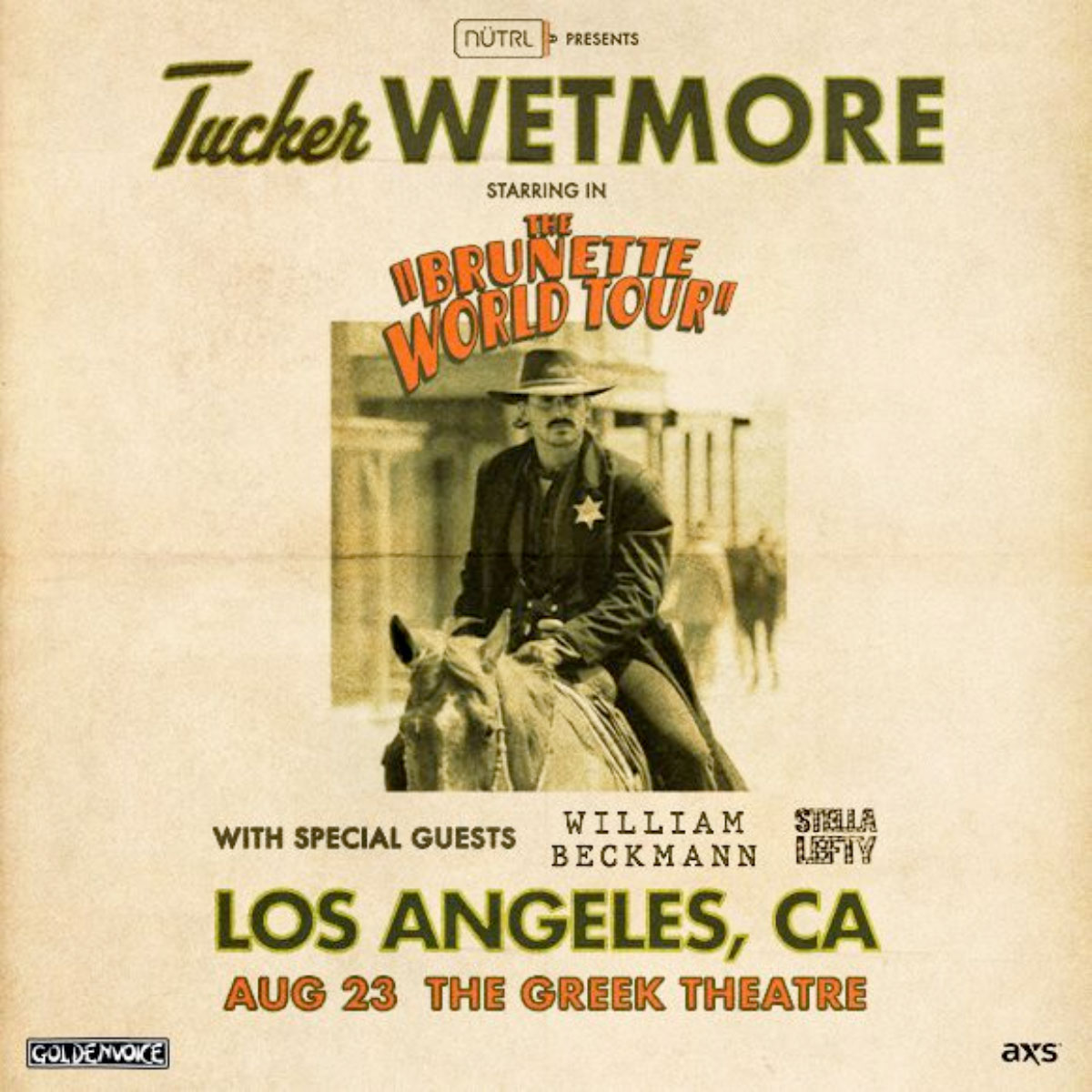 Win tickets to see Tucker Wetmore