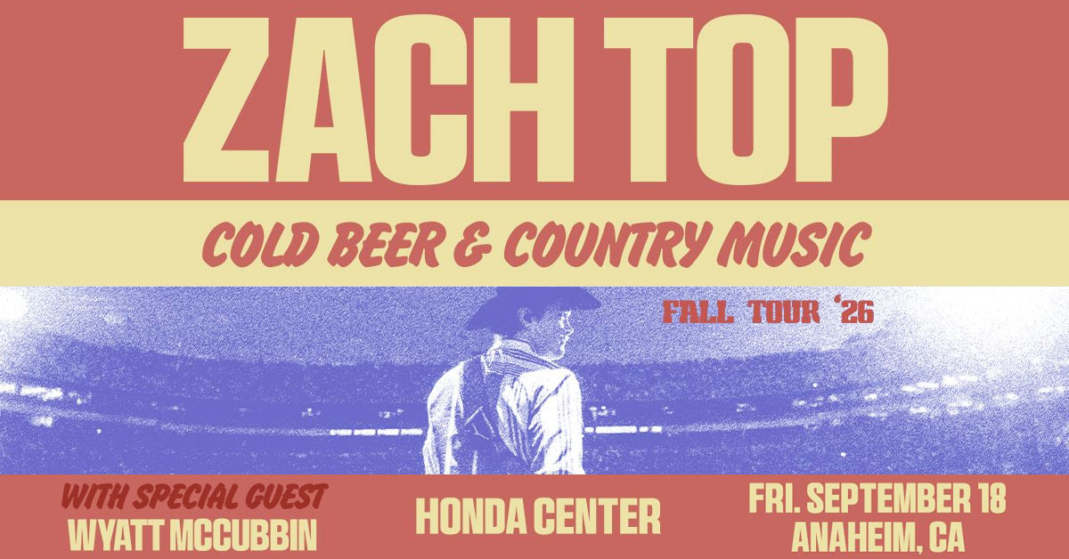 Win tickets to see Zach Top